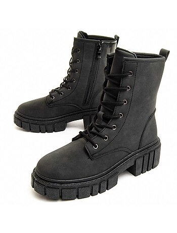 Bota Plataforma Sintetico Montevita