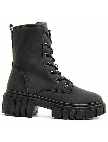 Bota Plataforma Sintetico Montevita