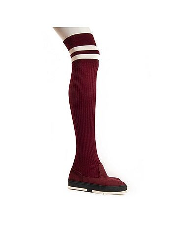 Bota Plataforma Sintetico Montevita