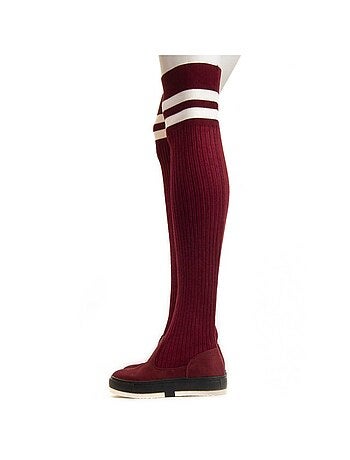 Bota Plataforma Sintetico Montevita