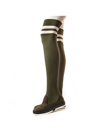 Bota Plataforma Sintetico Montevita