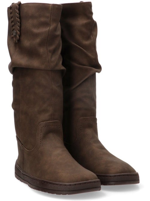 Bota respetuoso/barefoot mujer suela plana - mustang - Kiabi