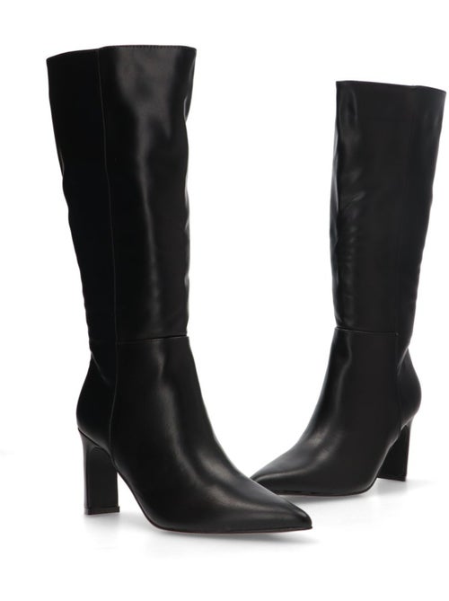 Bota vestir mujer tacón medio - buonarotti - Kiabi Bota vestir mujer tacón medio - buonarotti - Kiabi