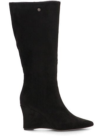 Bota weekend mujer cuña alta - luna collection