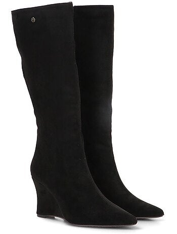 Bota weekend mujer cuña alta - luna collection