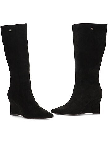 Bota weekend mujer cuña alta - luna collection