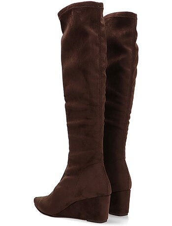 Bota weekend mujer cuña media - mustang