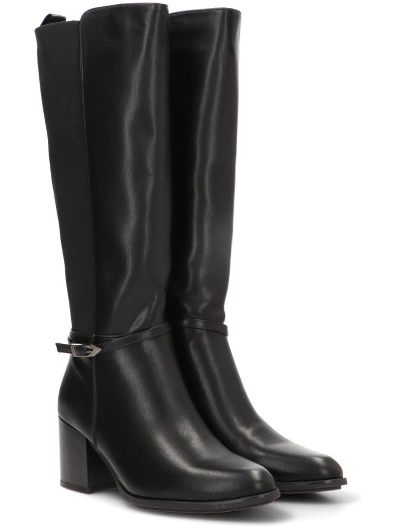 Bota weekend mujer tacón medio - armony Negro - Kiabi