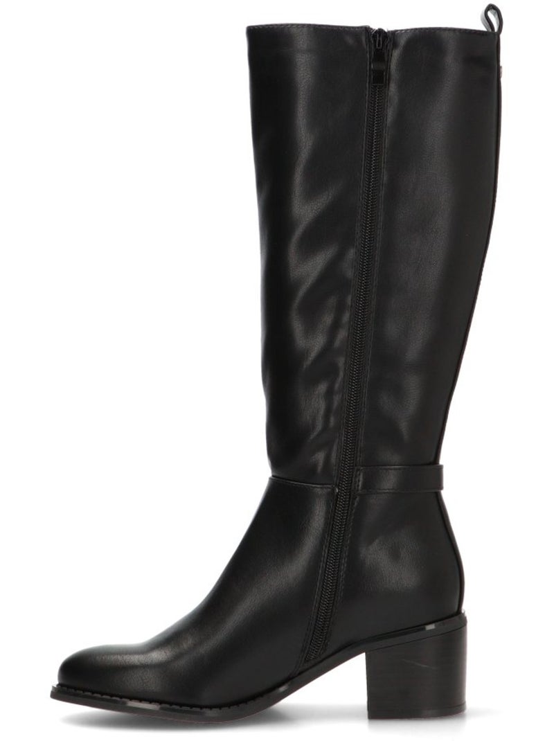 Bota Weekend Mujer Tacón Medio - Armony Negro - Kiabi