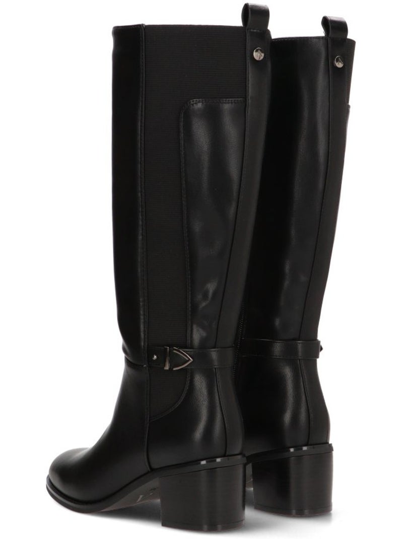 Bota Weekend Mujer Tacón Medio - Armony Negro - Kiabi