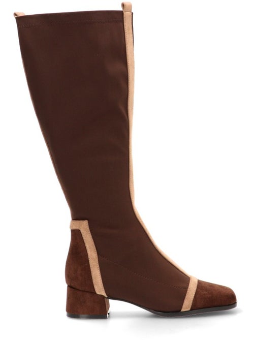 Bota Weekend Mujer Tacón Medio - Buonarotti - Kiabi Bota Weekend Mujer Tacón Medio - Buonarotti - Kiabi