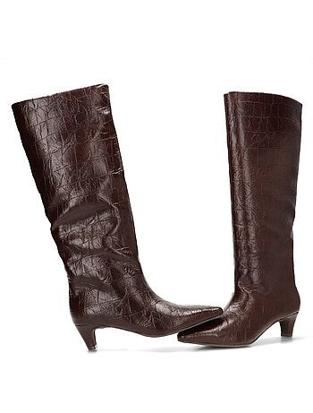 Bota weekend mujer tacón medio - dangela