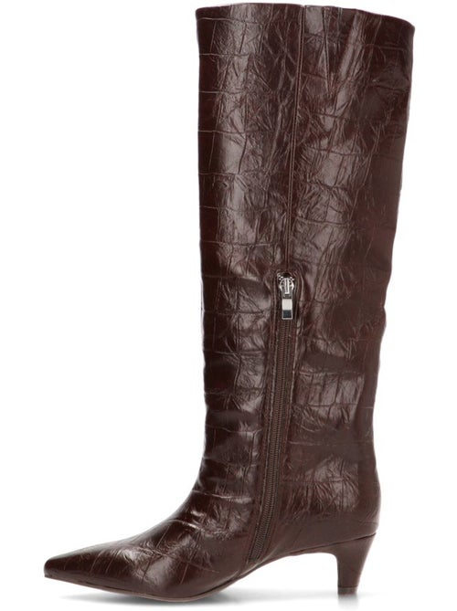 Bota weekend mujer tacón medio - dangela - Kiabi Bota weekend mujer tacón medio - dangela - Kiabi