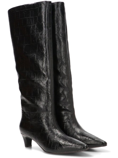Bota weekend mujer tacón medio - dangela - Kiabi Bota weekend mujer tacón medio - dangela - Kiabi