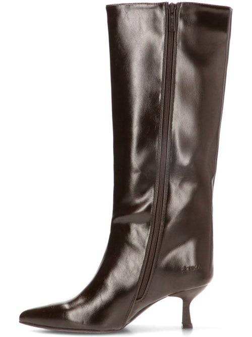 Bota weekend mujer tacón medio - etika - Kiabi