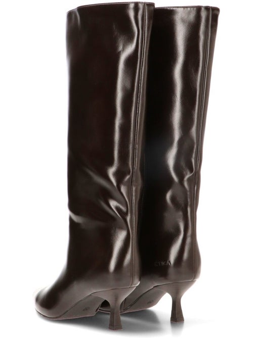 Bota weekend mujer tacón medio - etika - Kiabi