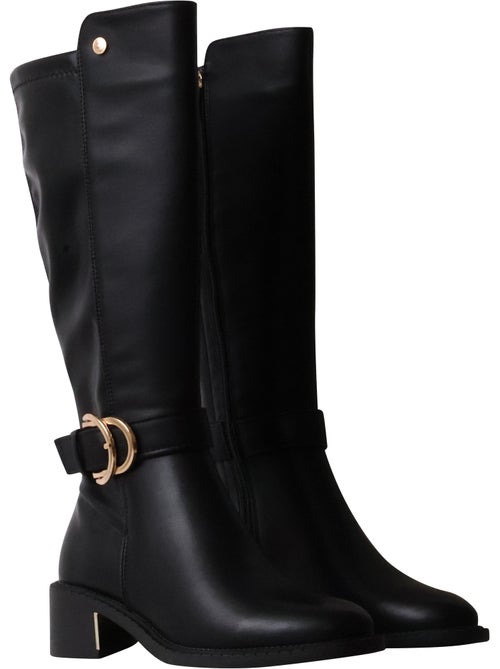 Bota Weekend Mujer Tacón Medio - Modelo 143100 - Kiabi