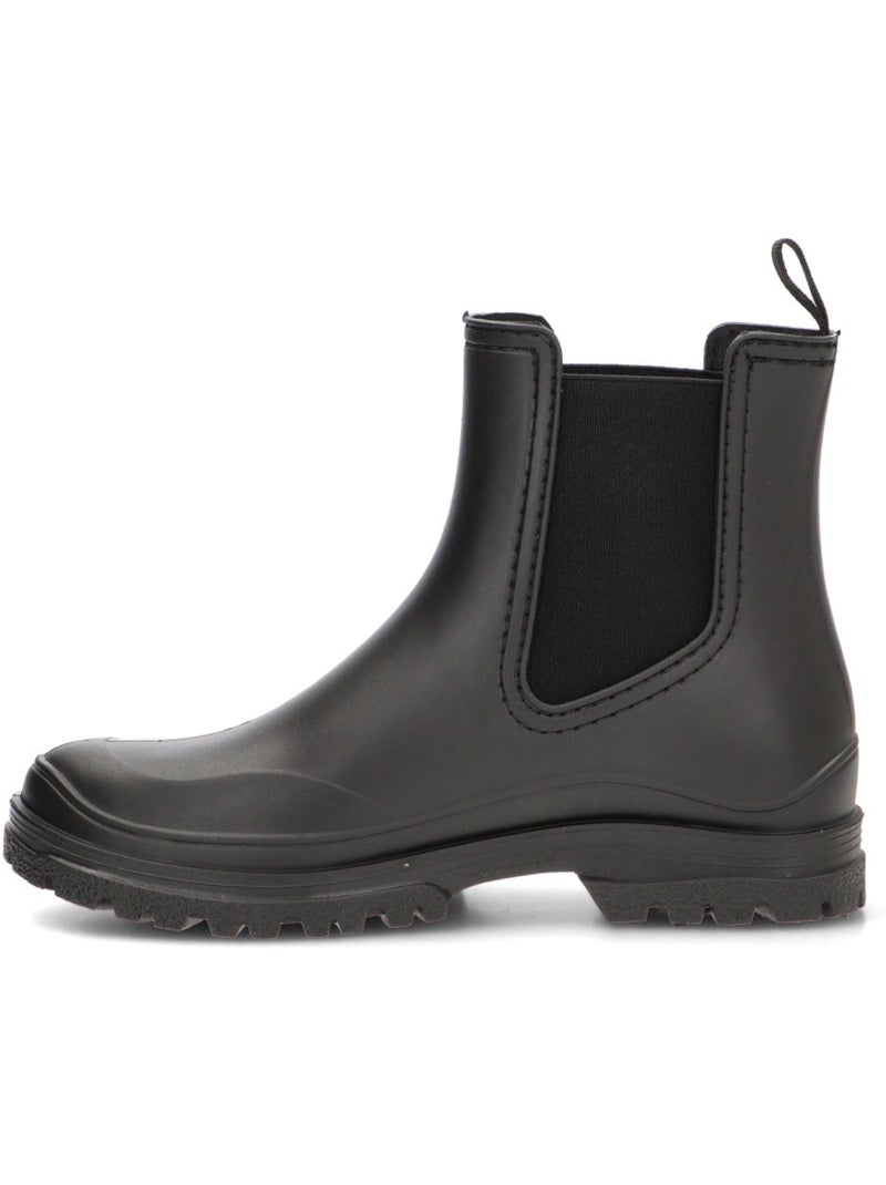 Bota y botin agua diario mujer suela plana - stay Negro - Kiabi