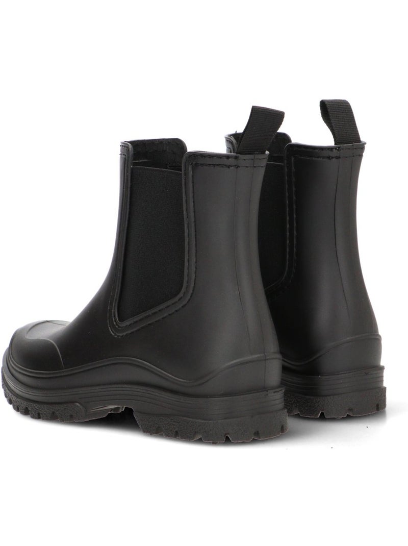 Bota y botin agua diario mujer suela plana - stay Negro - Kiabi