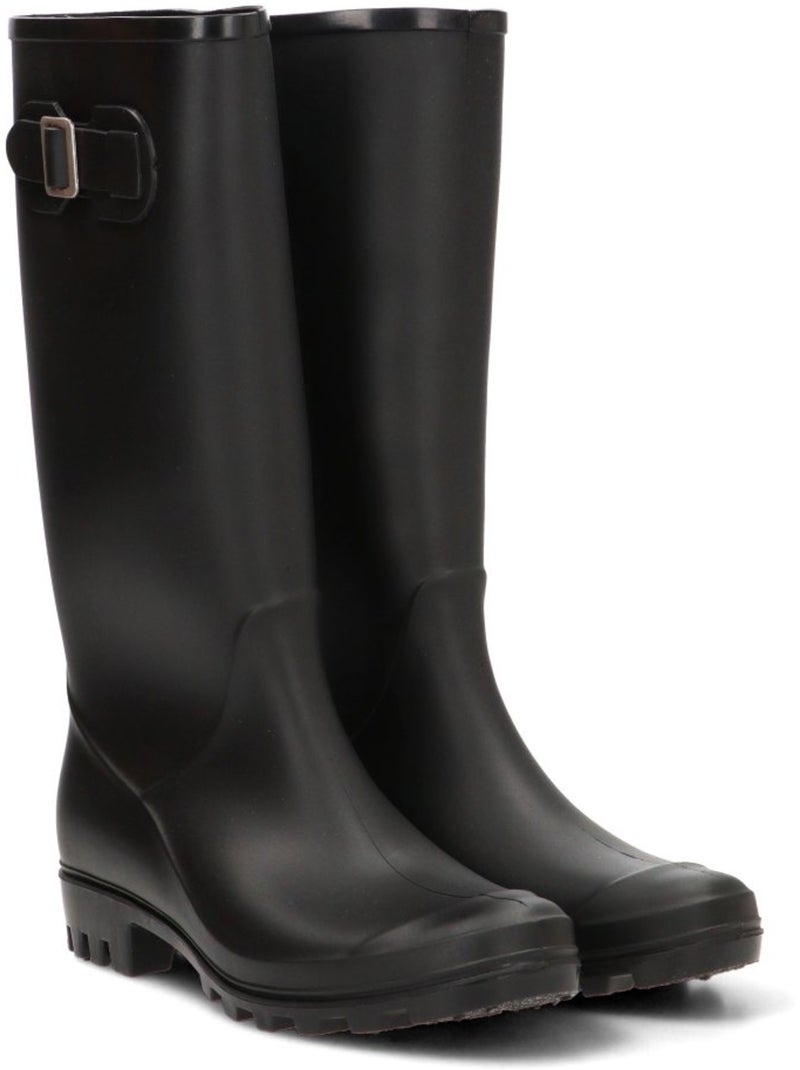 Bota y botin agua diario mujer suela plana - stay Negro - Kiabi