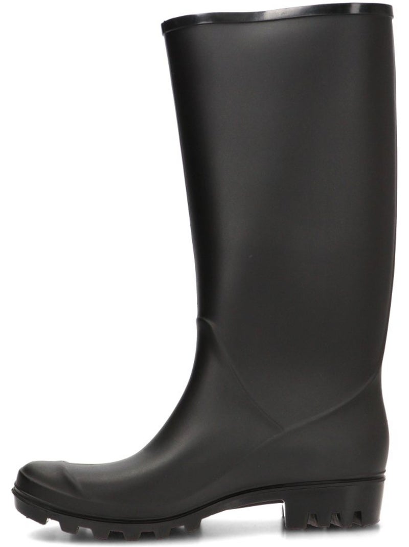 Bota y botin agua diario mujer suela plana - stay Negro - Kiabi