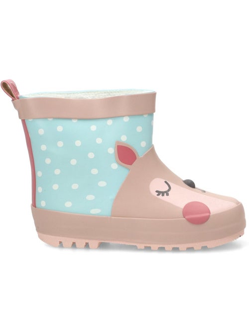 Bota y botin agua diario niña suela plana - bubble bobble - Kiabi