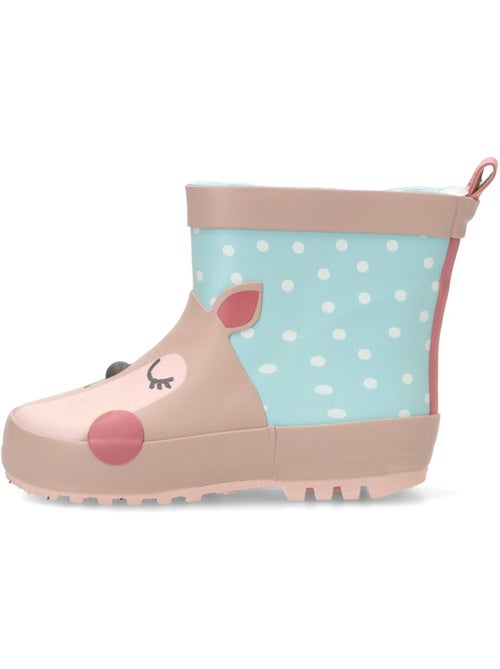 Bota y botin agua diario niña suela plana - bubble bobble - Kiabi
