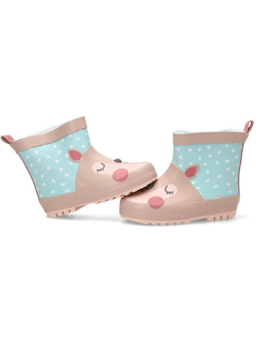 Bota y botin agua diario niña suela plana - bubble bobble - Kiabi