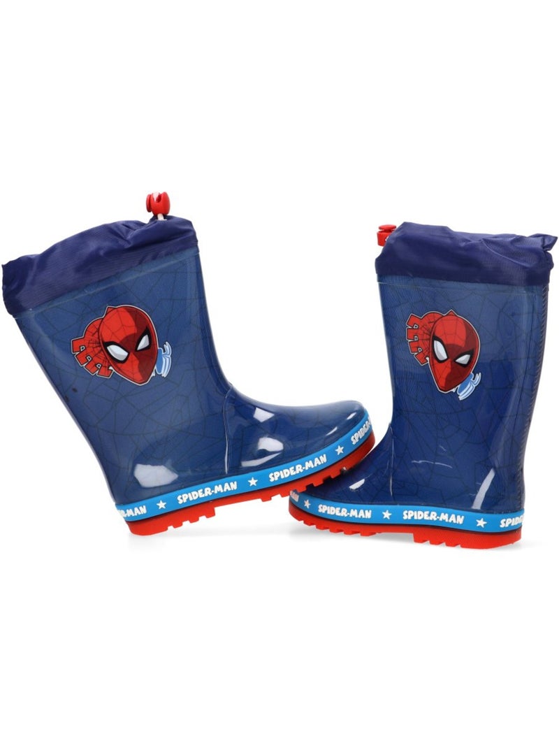 Bota Y Botin Agua Diario Niño Suela Plana - Luna Collection Azul marino - Kiabi