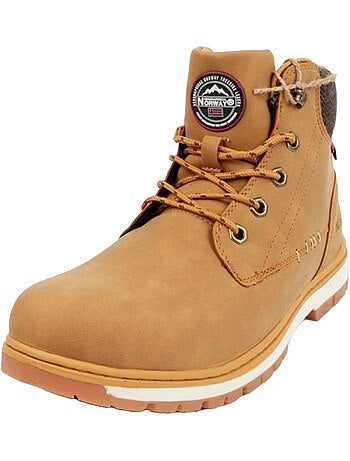 Botas a los tobillos de cueros ball-gn para hombre - geographical norway