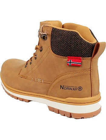 Botas a los tobillos de cueros ball-gn para hombre - geographical norway