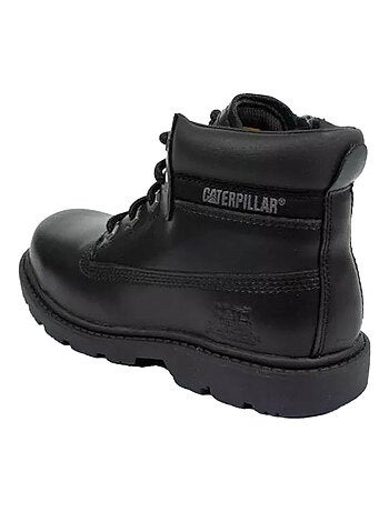 Botas a los tobillos de cueros colorado plus para niños/niñas - caterpillar
