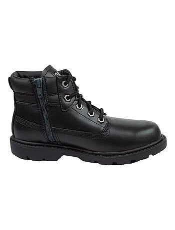 Botas a los tobillos de cueros colorado plus para niños/niñas - caterpillar