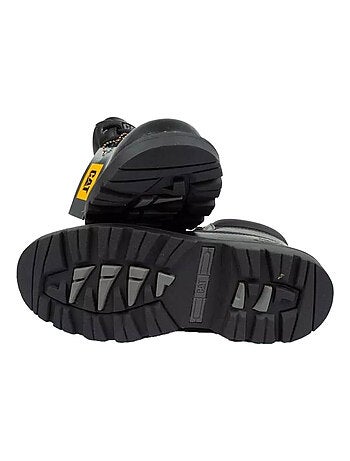 Botas a los tobillos de cueros colorado plus para niños/niñas - caterpillar