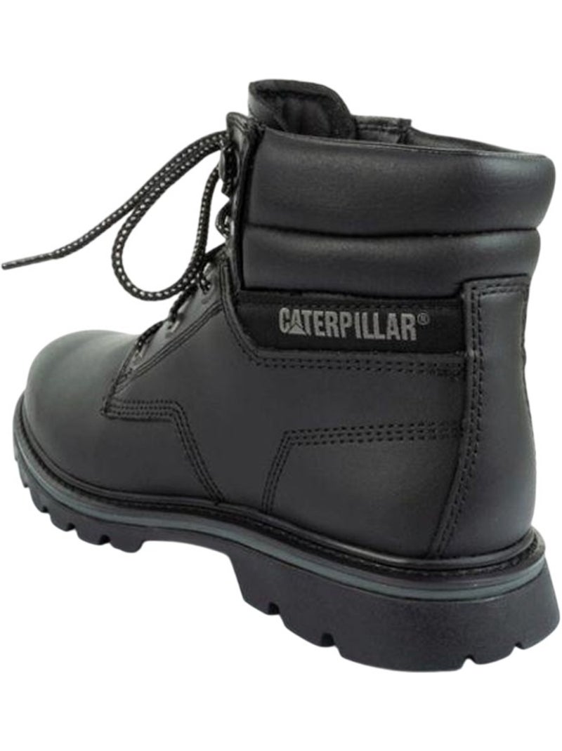 Botas a los tobillos de cueros quadrate invierno para hombre - caterpillar Negro - Kiabi