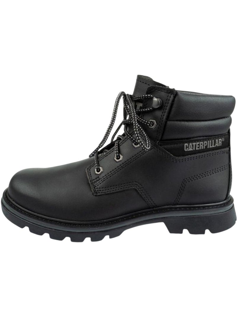 Botas a los tobillos de cueros quadrate invierno para hombre - caterpillar Negro - Kiabi