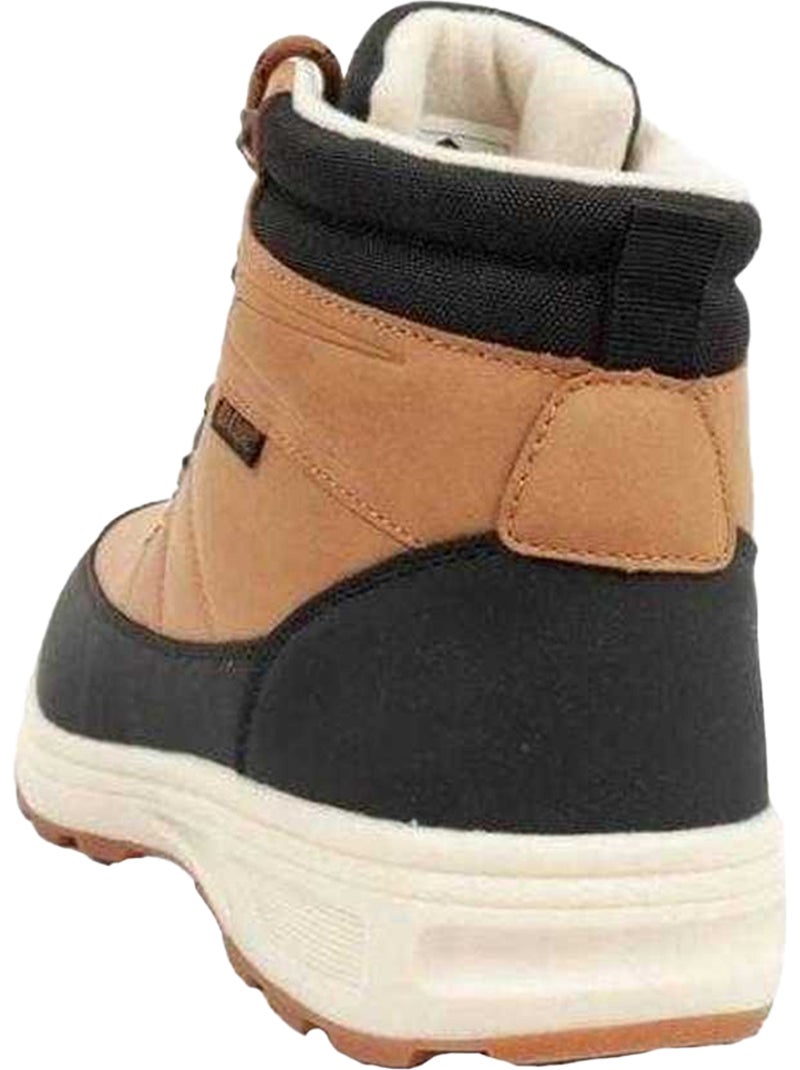 Botas a los tobillos de pieles ecológicas para hombre - lee cooper Marrón - Kiabi