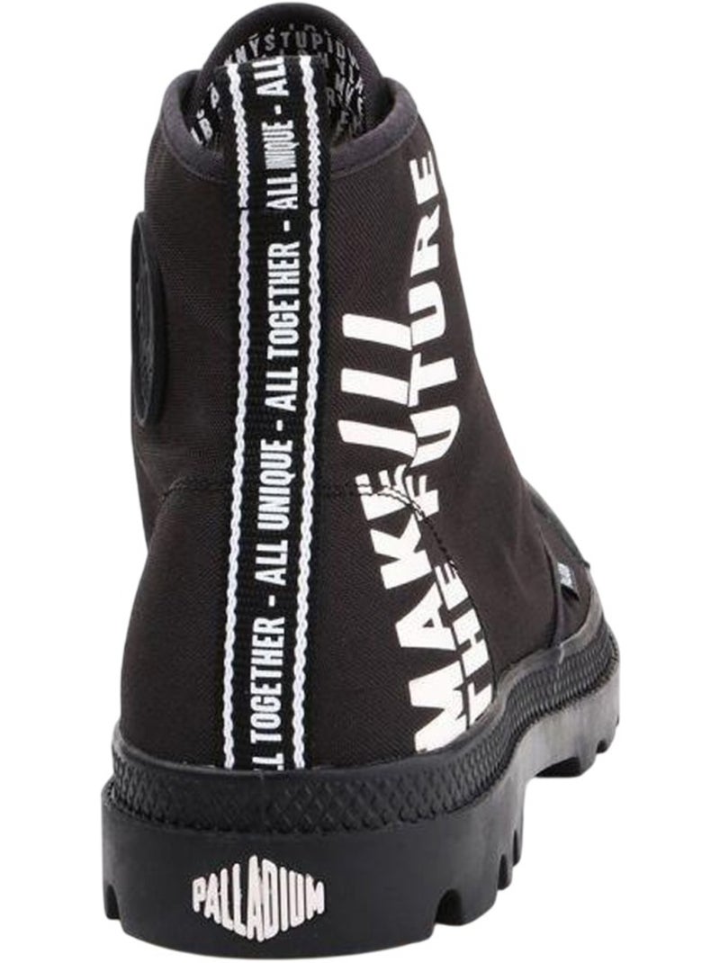 Botas a los tobillos pampa hi future para adultos unisex - palladium Negro - Kiabi