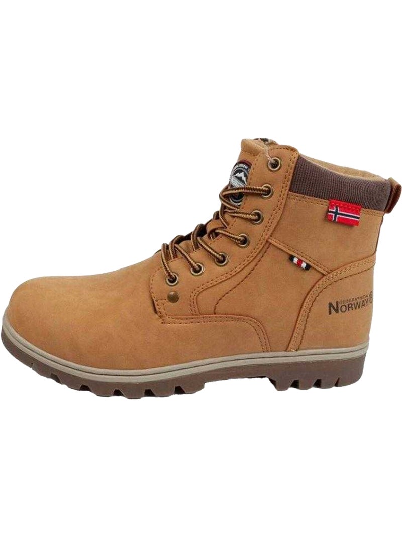 Botas a los tobillos walk gn para hombre - geographical norway Marrón tabaco - Kiabi