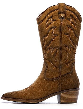 Botas altas camel para mujer Xti