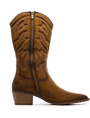 Botas altas camel para mujer Xti