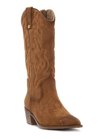 Botas altas camel para mujer Xti