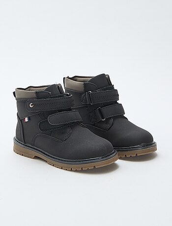 Botas altas con velcro