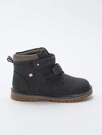 Botas altas con velcro