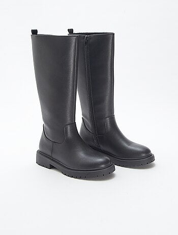 Botas altas de material sintético