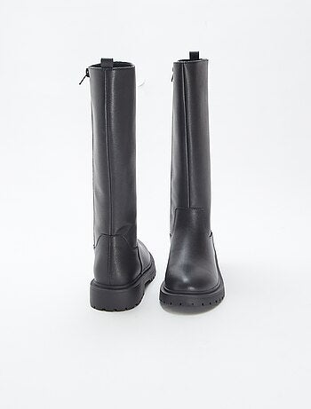 Botas altas de material sintético