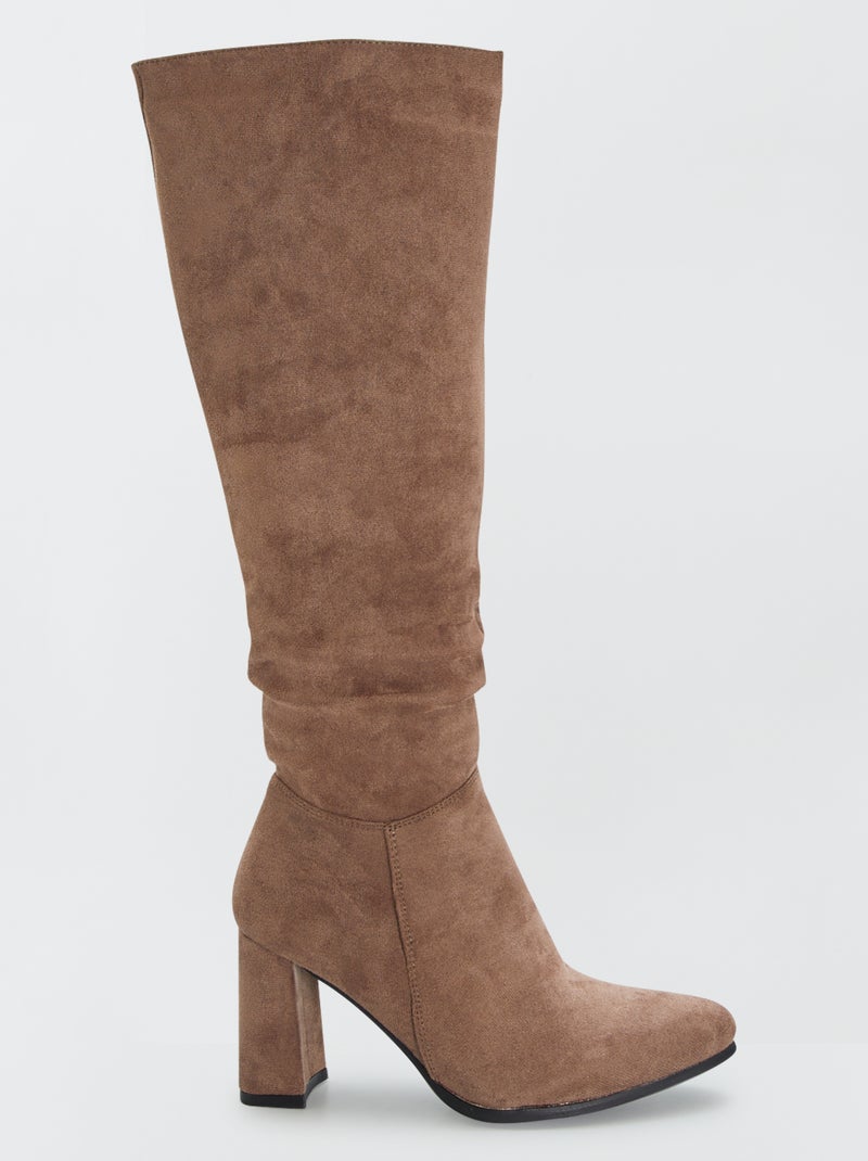 Botas altas MARRON - Kiabi