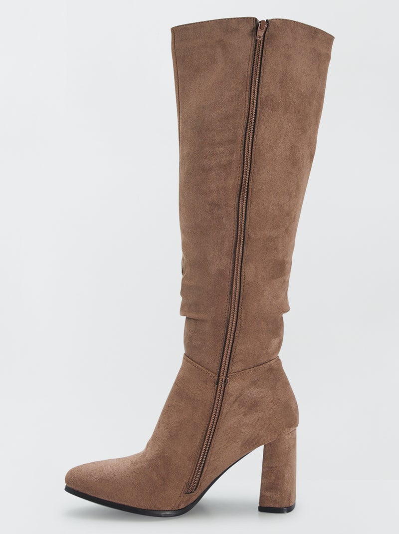 Botas altas MARRON - Kiabi