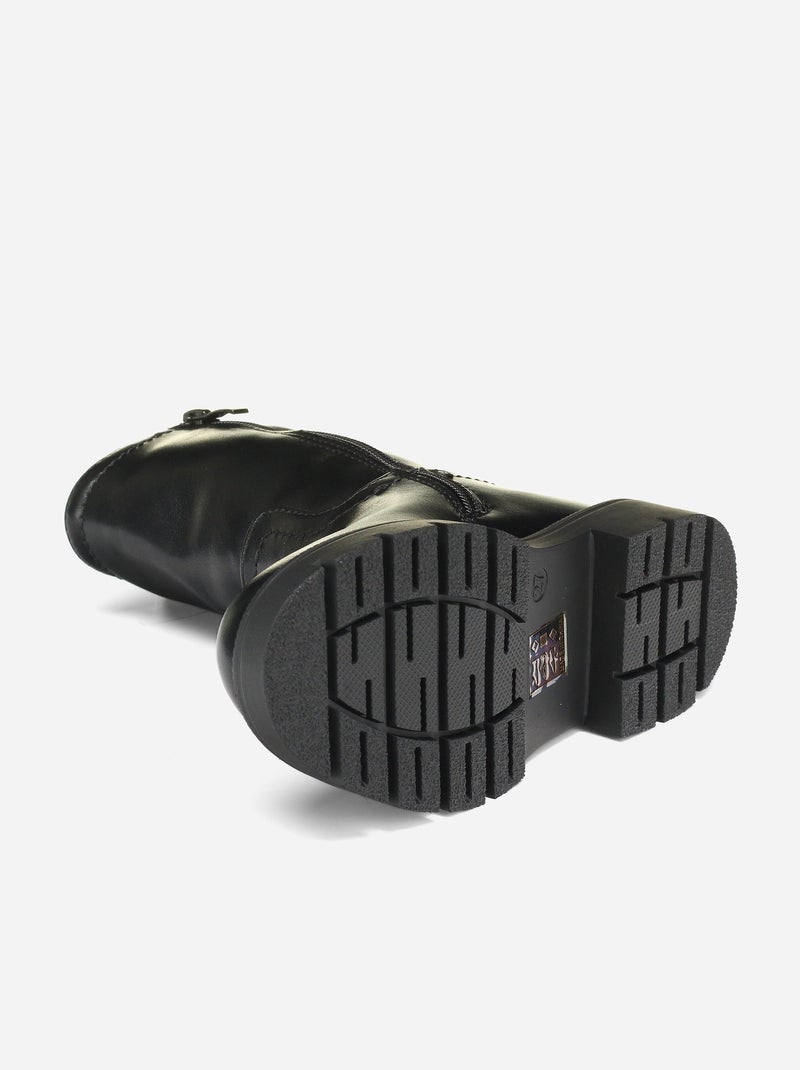 Botas altas Negro - Kiabi