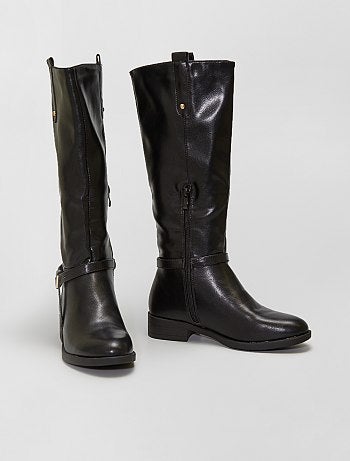 Botas altas de mujer con descuentos | Kiabi